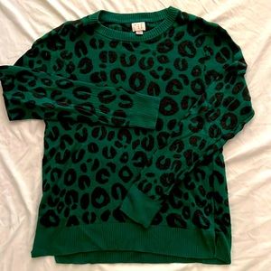 COPY - A•NEW•DAY (Target)|Large Leopard Print Sweater